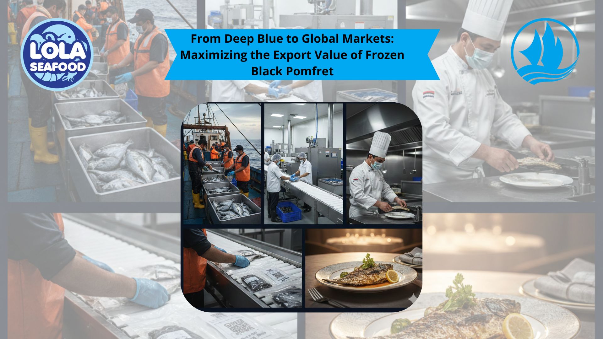 From Deep Blue to Global Markets: Maximizing the Export Value of Frozen Black Pomfret